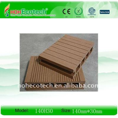 wpc outdoor decking(ISO9001,ISO14001,ROHS,CE)