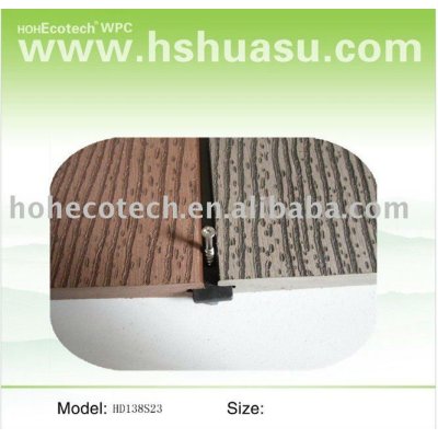 2012 eco-friendly europe standard wpc solid decking