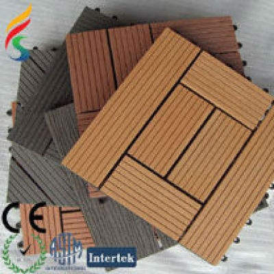 wood decking tiles WPC title outdoor tile flooring WATERproof Composite Tile
