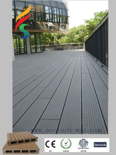 high quality wood plastic composite wpc deck