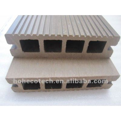 double grooved synthetic wood