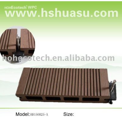 Easy assembling WPC decking