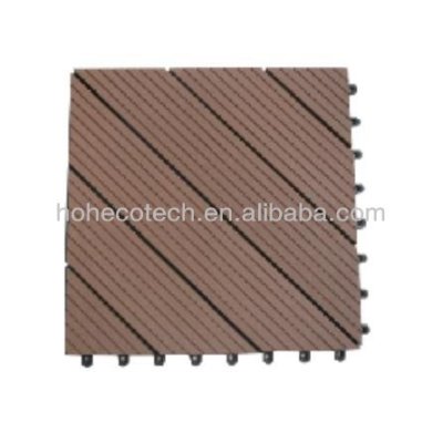 hot sell wpc DIY tile wpc wood plastic composite hollow outdoor decking ASTM Rohs CE FSC approved