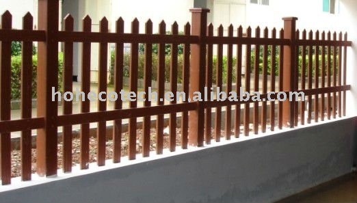 WPC garden side Fencing(CE ISO ATSM ROHS)