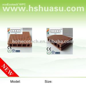 Decking di wpc, ce, iso9001, iso14001approved