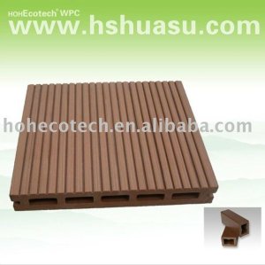 2012 eco-friendly europe standard wpc hollow decking