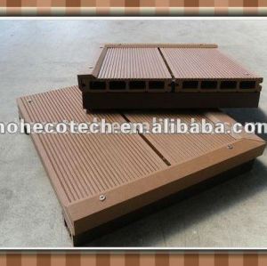 屋外のタケまたは木decking、環境に優しいwpcの床板(ISO9001)