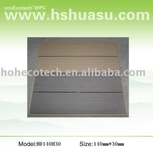 decking extérieur de wpc (ISO9001, ISO14001, ROHS, CE)