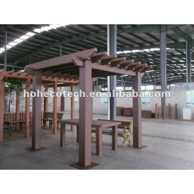 100% recycled wpc high quality gazebo (wpc flooring/wpc wall panel/wpc leisure products)