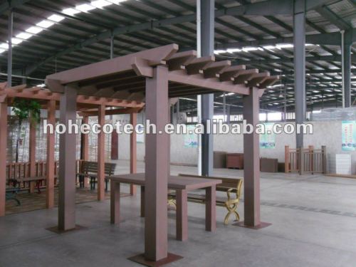 100% recycled wpc high quality gazebo (wpc flooring/wpc wall panel/wpc leisure products)
