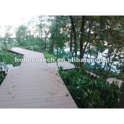 Public construction WPC wood plastic composite decking/flooring (CE, ROHS, ASTM, ISO 9001, ISO 14001,Intertek) wpc wooden deck