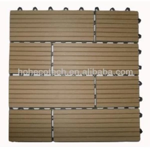 outdoor waterproof wooden flooring outdoor boards wpc decking DIY tiles