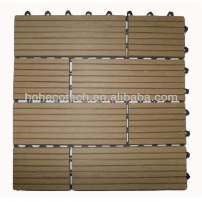 outdoor waterproof wooden flooring outdoor boards wpc decking DIY tiles
