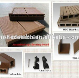 High Recycle,Fashionable europe standard outdoor wpc decking