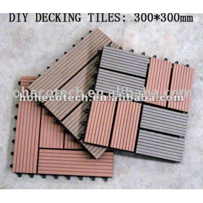 New design wood plastic composite tile flooring bathroom/bathroom tile