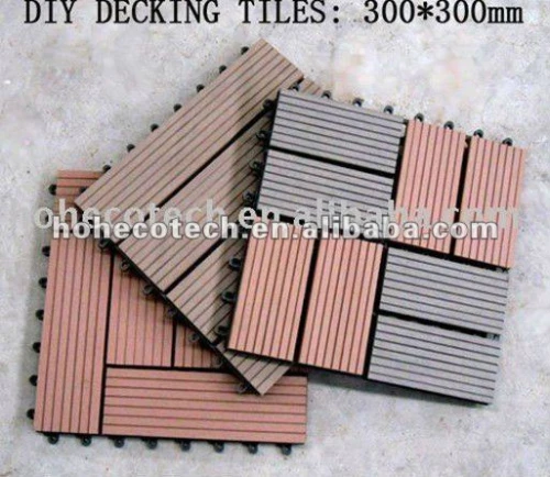 New design wood plastic composite tile flooring bathroom/bathroom tile