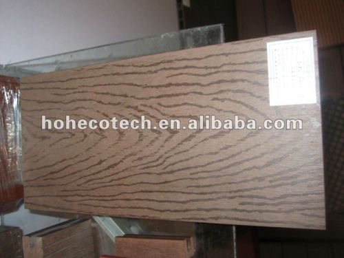 146mmx21mm Embossing surface WPC solid decking, flooring with wood grain