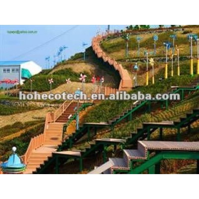 New style, wood plastic composite flooring