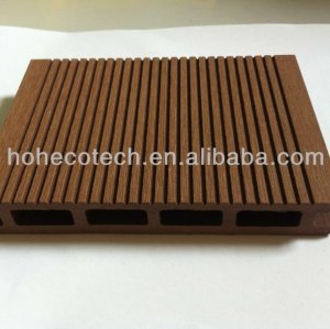 Anhui Ecotech 2013 new model wpc wood plastic composite hollow outdoor decking ASTM Rohs CE FSC approved