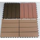 Bloqueio diy wpc telhas/ sauna câmara