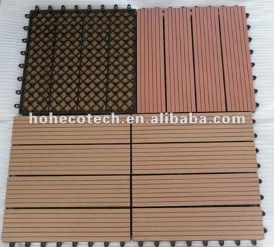 Interlocking WPC DIY tiles/ sauna board