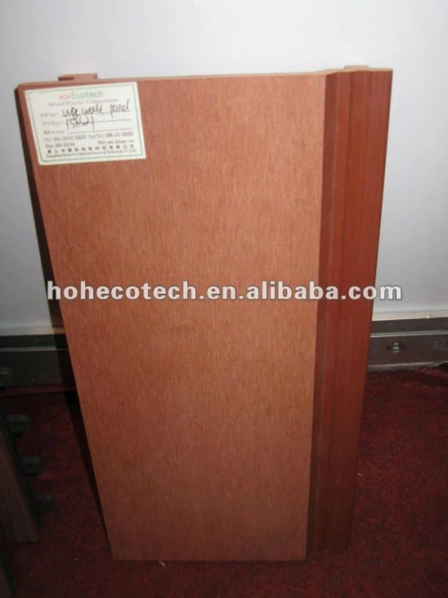 wpc wood plastic composite wall panel/cladding