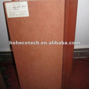 wpc wood plastic composite wall panel/cladding