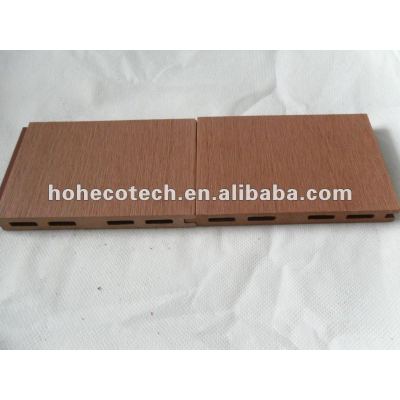 NOT need accessories 125x15 WPC wood plastic composite decking/floor tile