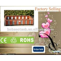 Promotion! Recycled water-proof decorative wpc project flower box (CE RoHS)