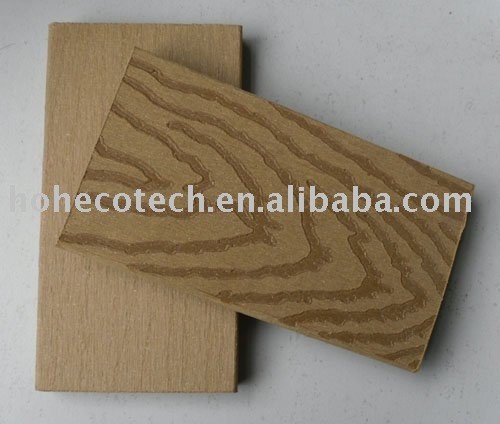 wood like WPC decking board(CE/ROHS/ISO9001/ISO14001)