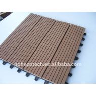 滑り止めの、耐久力のある歓迎DIYのdeckingはWPCの木製のプラスチック合成のdecking /flooringに乗る