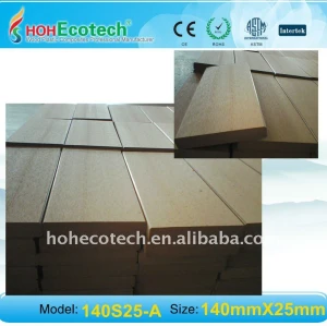 친절한 환경, 100% 재상할 수 있는 140*25mm 모래로 덮는 WPC 목제 플라스틱 합성 decking 또는 합성 갑판을 마루청을 깔기