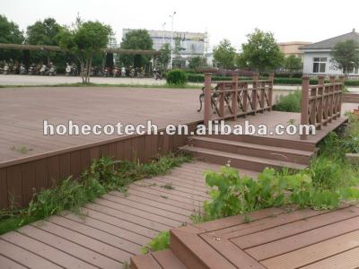 Green Ecowood WPC decking temporary Building Material/outdoor ground decoration