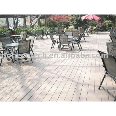 Wood Plastic Composites(WPC) Outside Decking/Flooring(CE,RoHS approved)