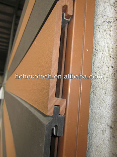 wpc facade cladding/wood plastic composite panel