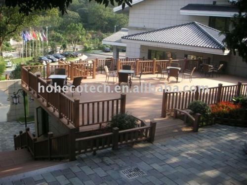 WPC Outdoor Flooring(around pool),Corrosion-Resistance Decking