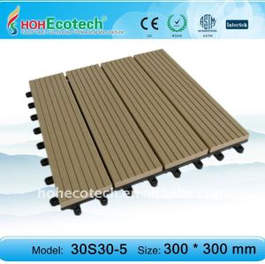 decking/floor tile (eco-friendly wood plastic composite)