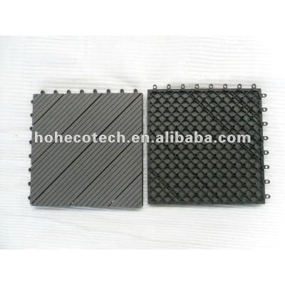 wpc bathroom tile Wood Plastic Composite Flooring WPC DIY deck tile
