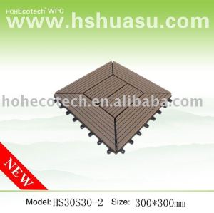 Popular wpc DIY tiles (Model:HS30S30-2)