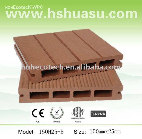 Wpc/wpc-decking/wpc bodenbelag/außendeck/holz-kunststoff-deck