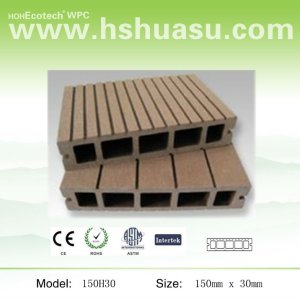 木製のプラスチック合成のdeckingの床板