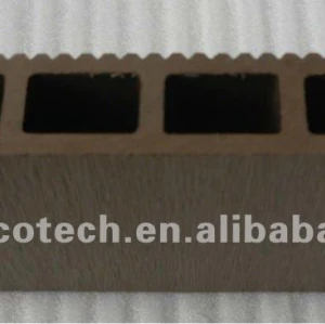 double grooved surface wood plastic flooring