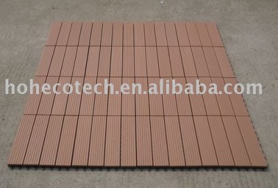 Garden deck tile--WPC material