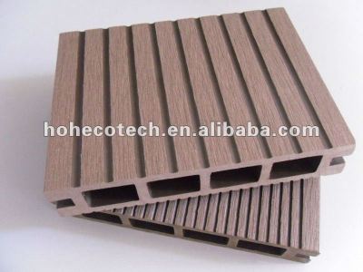 BOTH surface grooved flooring wpc decking 135x25mm tongue and groove board WPC composite decking