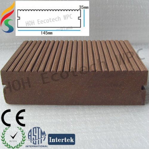 interlocking outdoor tile wpc wood plastic composite solid wpc