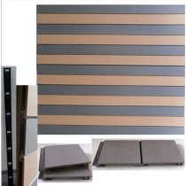 easy installation wpc composite exterior wall panel