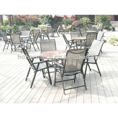 easy installation wpc recycled plastic wood flooring