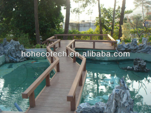 superior wood plastic composite product/outdoor decking floor