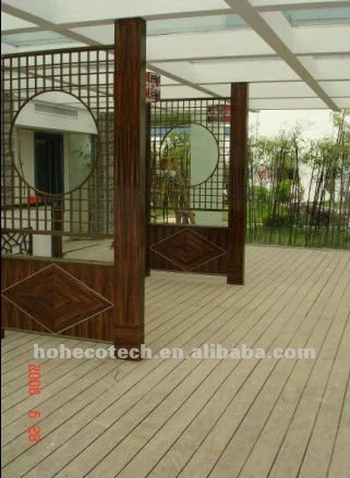 wood plastic composite outdoor deckings