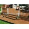 WPC outdoor decking/composite wpc terrace deck (water resistance)